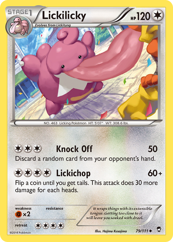 Lickilicky (79/111) [XY: Furious Fists] | Mega City Incorporated