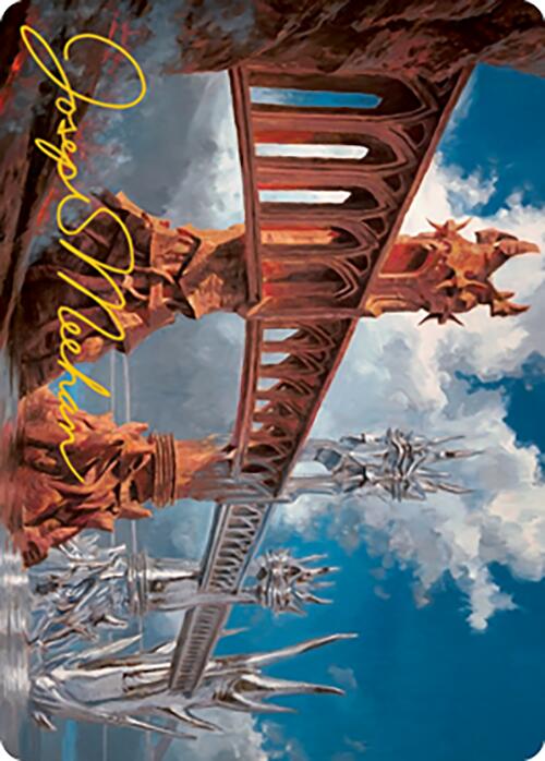 Silverbluff Bridge Art Card (Gold-Stamped Signature) [Modern Horizons 2 Art Series] | Mega City Incorporated