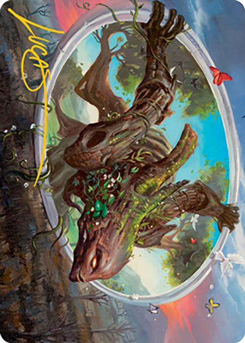 Gaea's Will Art Card (Gold-Stamped Signature) [Modern Horizons 2 Art Series] | Mega City Incorporated