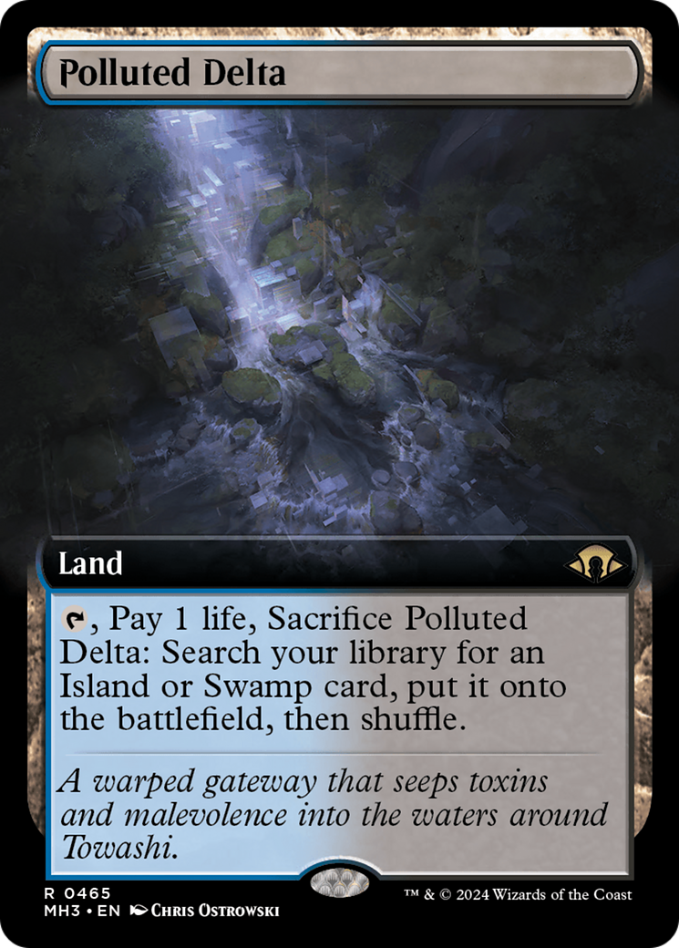 Polluted Delta (Extended Art) [Modern Horizons 3] | Mega City Incorporated