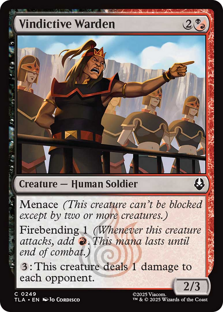 Vindictive Warden [Avatar: The Last Airbender] | Mega City Incorporated