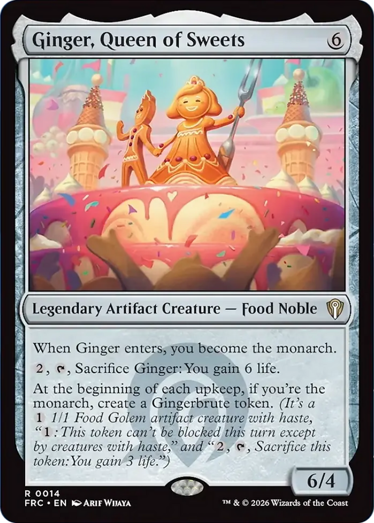 Ginger, Queen of Sweets [Reality Fracture Commander] | Mega City Incorporated