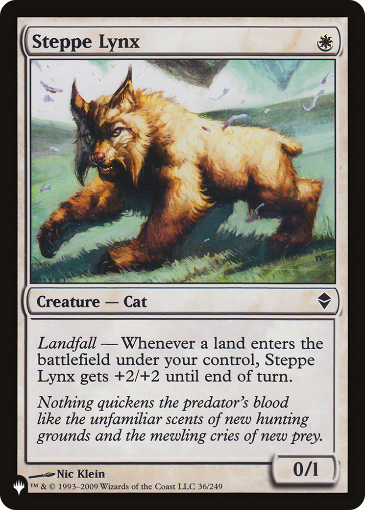 Steppe Lynx [The List] | Mega City Incorporated