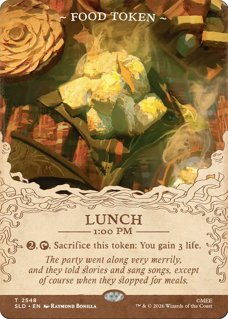 Food Token (2548) [Secret Lair Drop Series] | Mega City Incorporated