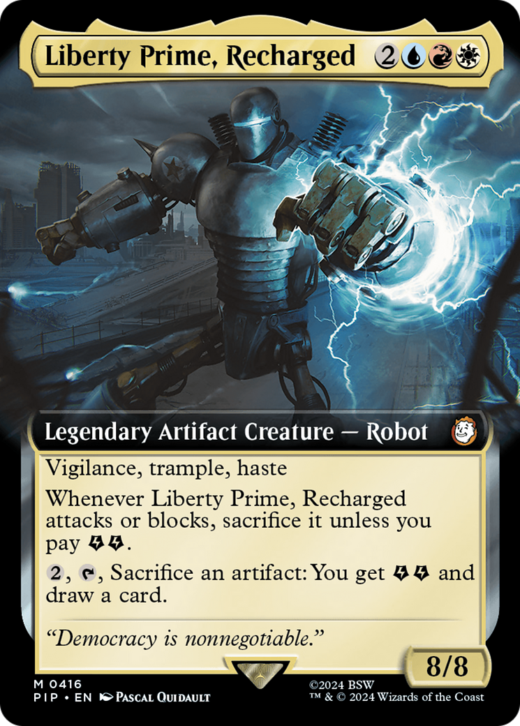 Liberty Prime, Recharged (Extended Art) [Fallout] | Mega City Incorporated