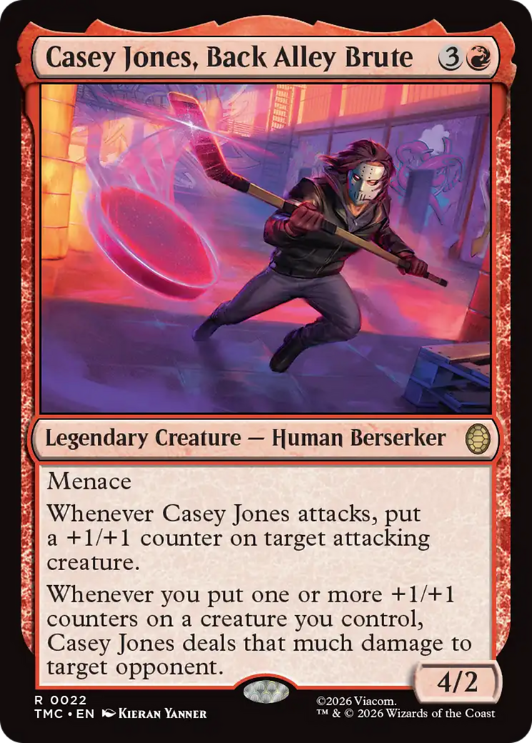 Casey Jones, Back Alley Brute [Teenage Mutant Ninja Turtles Commander] | Mega City Incorporated