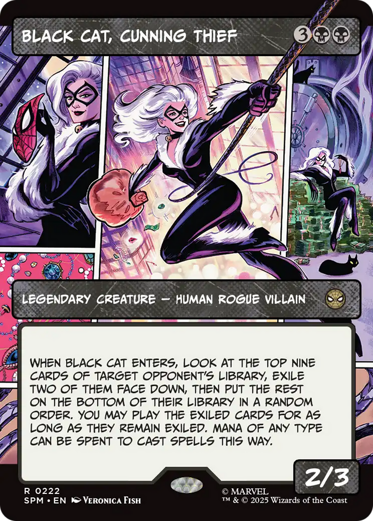 Black Cat, Cunning Thief (Borderless) [Marvel's Spider-Man] | Mega City Incorporated