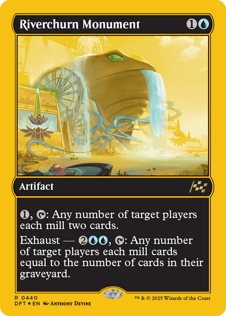 Riverchurn Monument (First-Place Foil) [Aetherdrift] | Mega City Incorporated