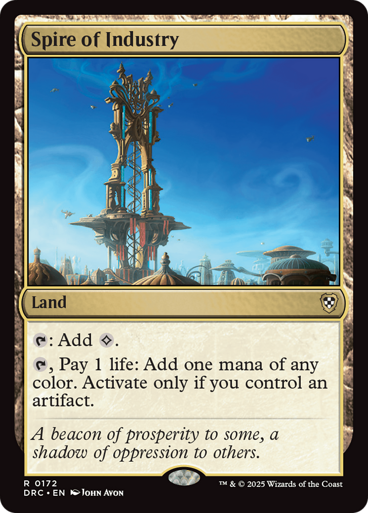 Spire of Industry [Aetherdrift Commander] | Mega City Incorporated