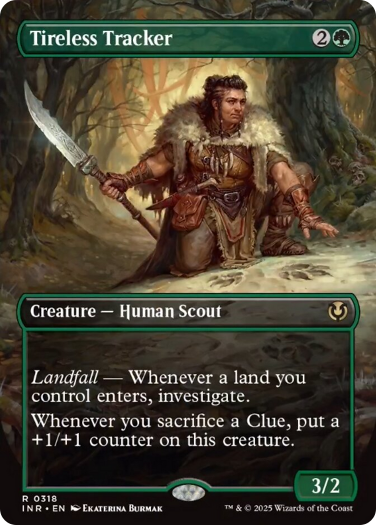 Tireless Tracker (Borderless) [Innistrad Remastered] | Mega City Incorporated