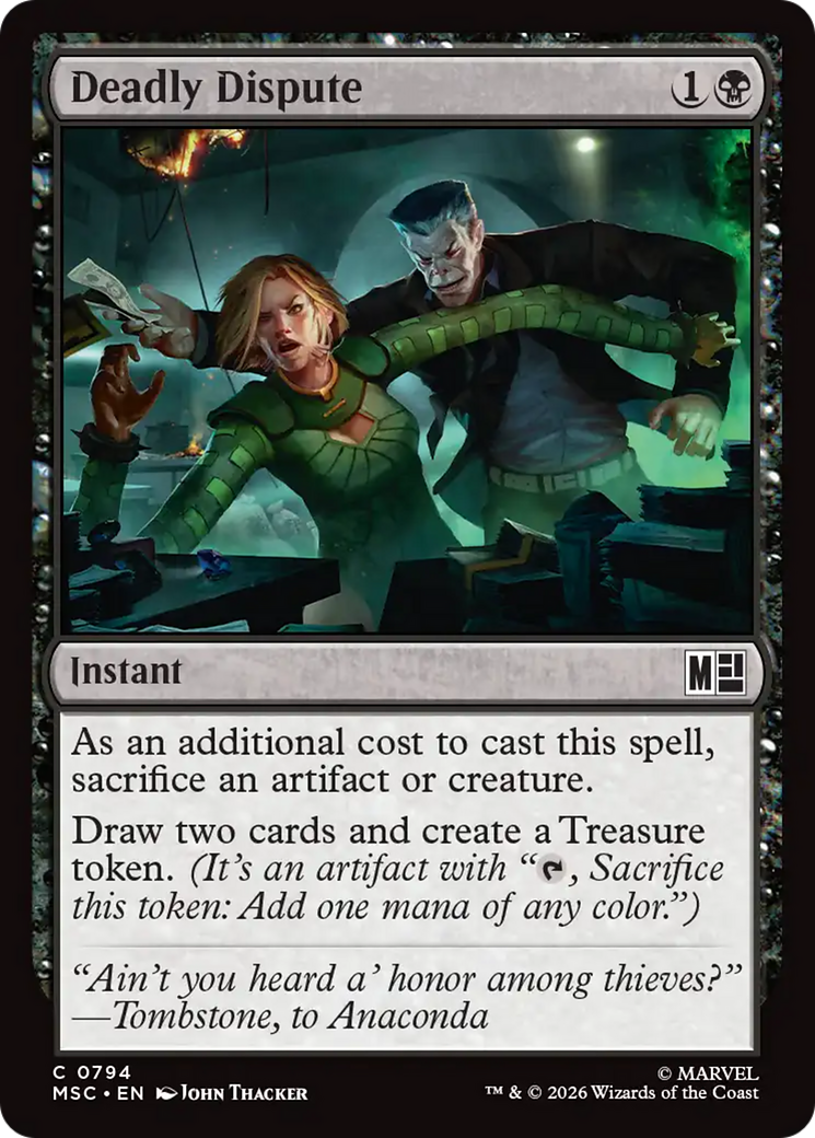 Deadly Dispute [Marvel Super Heroes Commander] | Mega City Incorporated