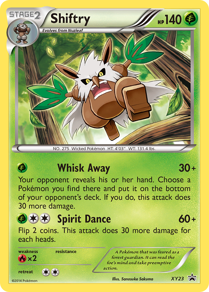 Shiftry (XY23) [XY: Black Star Promos] | Mega City Incorporated