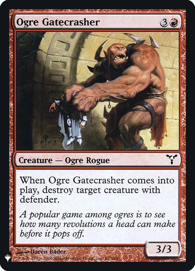 Ogre Gatecrasher [Mystery Booster] | Mega City Incorporated