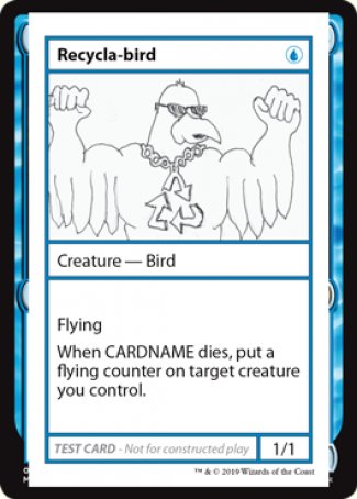 Recycla-bird (2021 Edition) [Mystery Booster Playtest Cards] | Mega City Incorporated