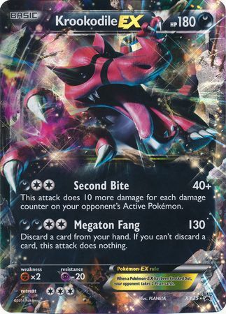 Krookodile EX (XY25) (Jumbo Card) [XY: Black Star Promos] | Mega City Incorporated