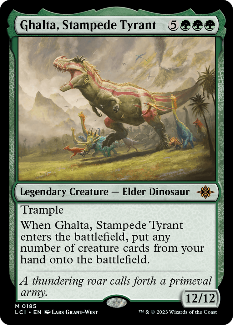 Ghalta, Stampede Tyrant [The Lost Caverns of Ixalan] | Mega City Incorporated