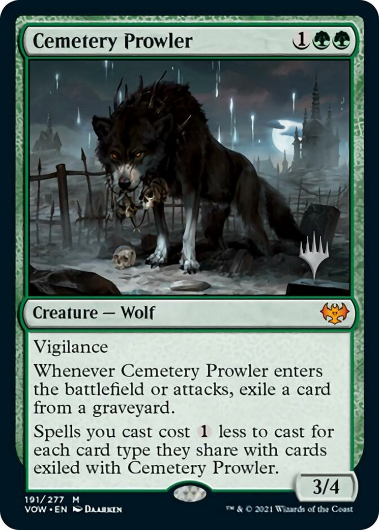 Cemetery Prowler (Promo Pack) [Aetherdrift Promos] | Mega City Incorporated