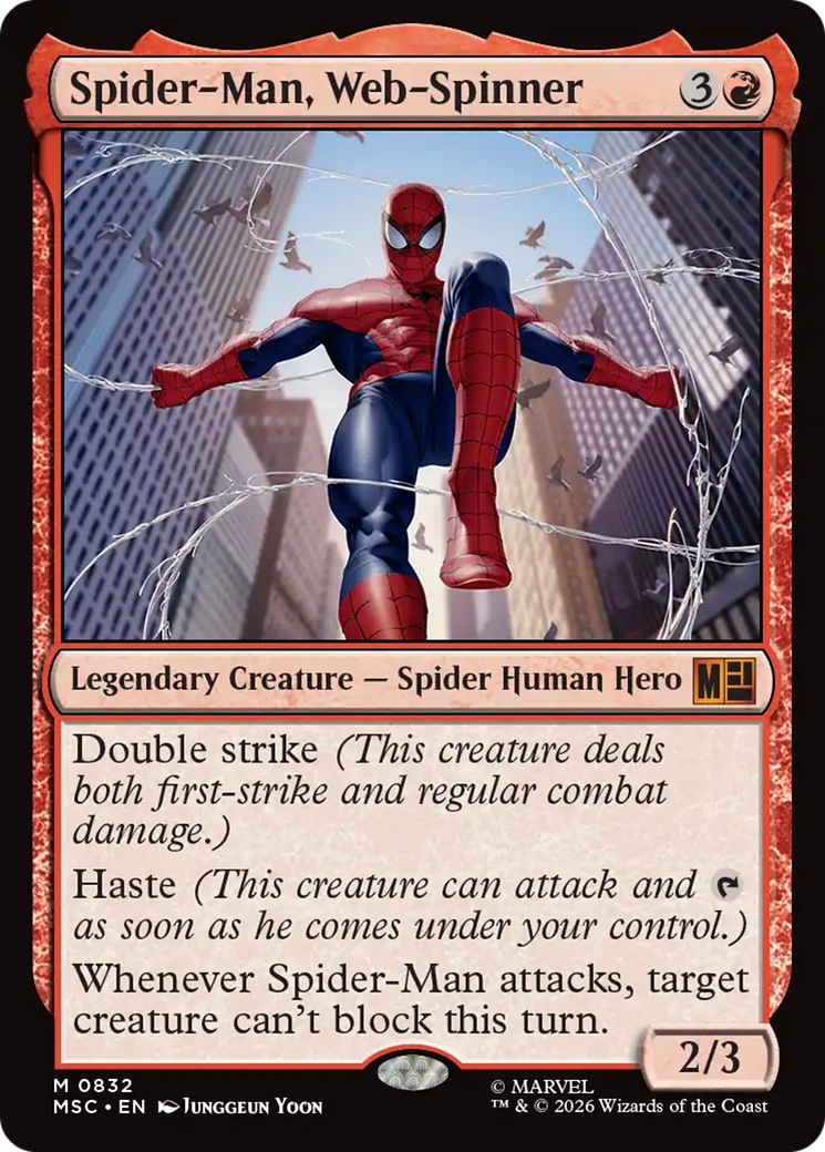 Spider-Man, Web-Spinner [Marvel Super Heroes Commander] | Mega City Incorporated