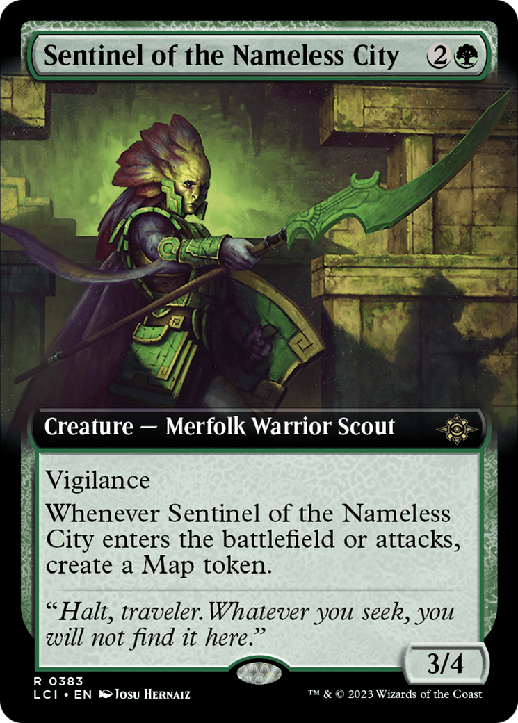 Sentinel of the Nameless City (Extended Art) [The Lost Caverns of Ixalan] | Mega City Incorporated