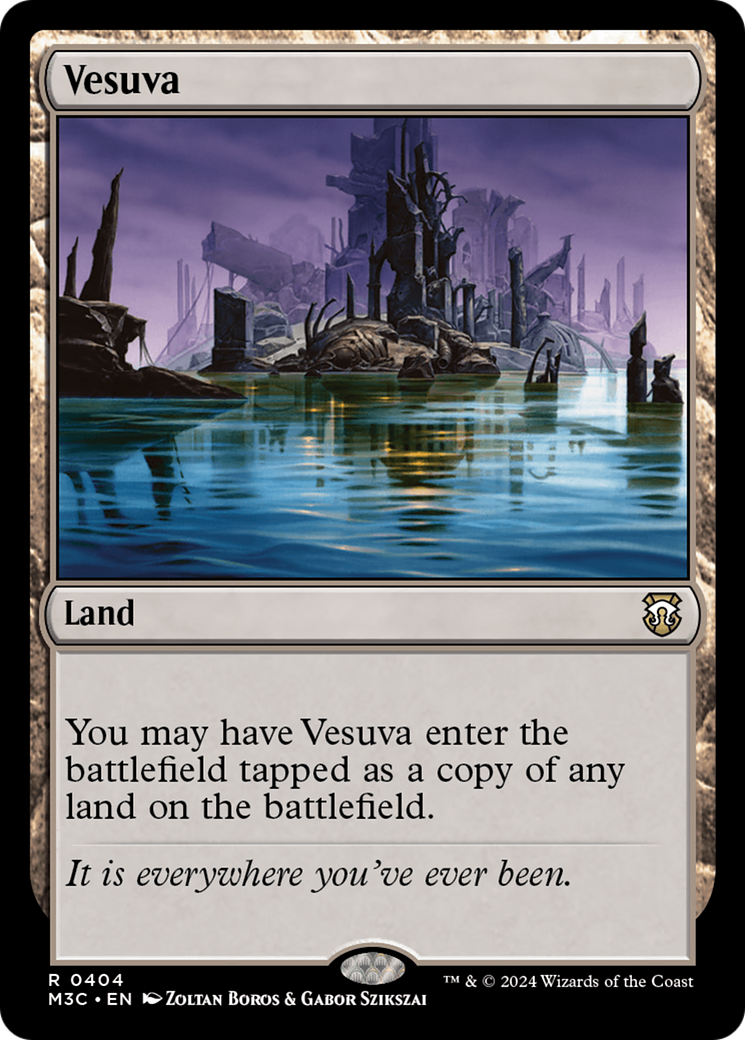 Vesuva (Ripple Foil) [Modern Horizons 3 Commander] | Mega City Incorporated