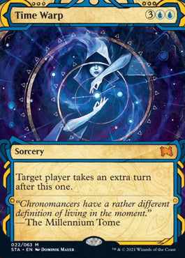 Time Warp (Foil Etched) [Strixhaven: Mystical Archive] | Mega City Incorporated
