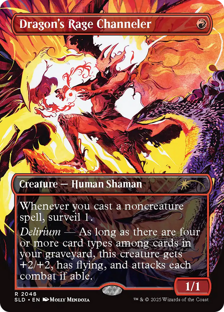 Dragon's Rage Channeler (2048) (Rainbow Foil) [Secret Lair Drop Series] | Mega City Incorporated