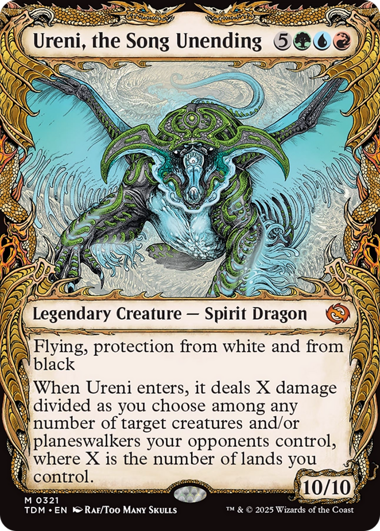Ureni, the Song Unending (Showcase) [Tarkir: Dragonstorm] | Mega City Incorporated