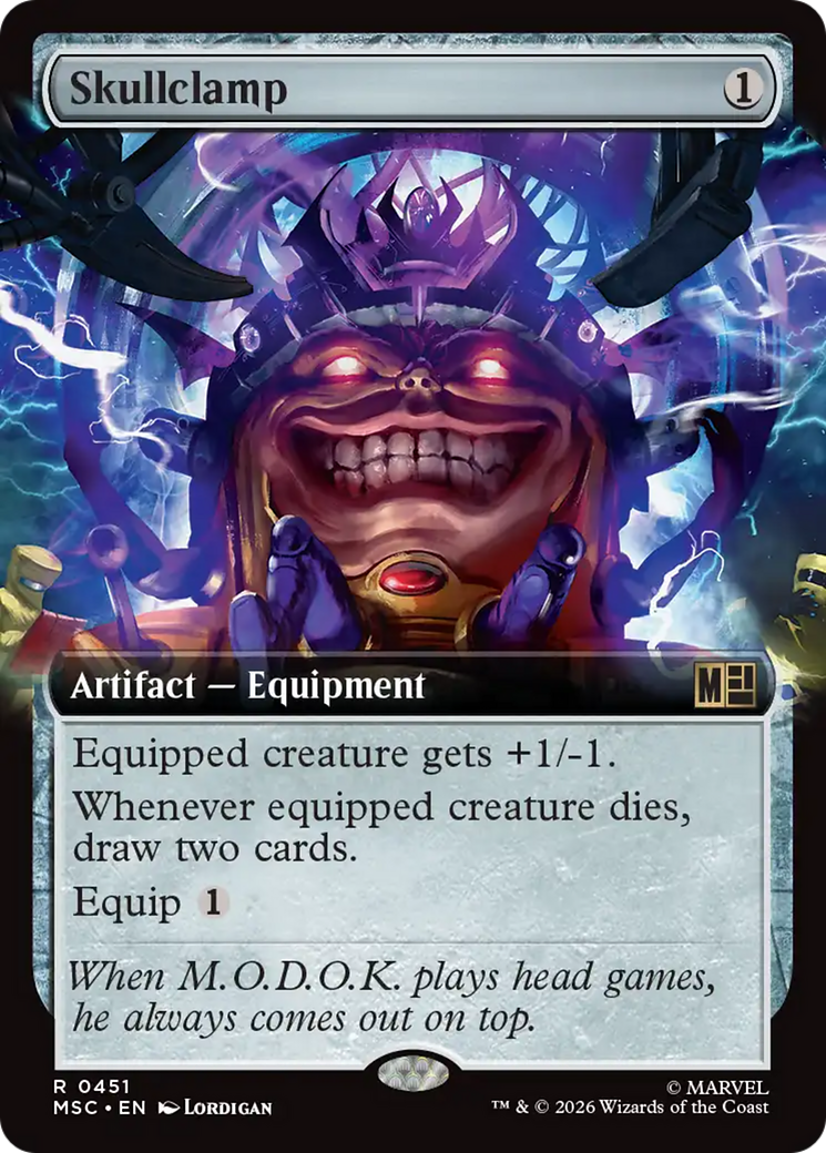Skullclamp (Extended Art) [Marvel Super Heroes Commander] | Mega City Incorporated
