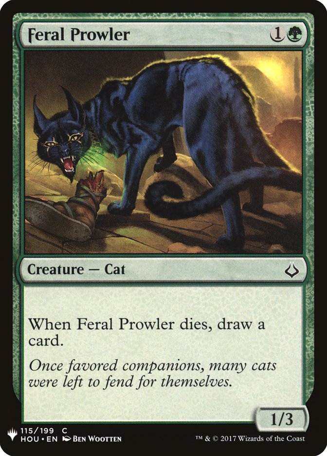 Feral Prowler [Mystery Booster] | Mega City Incorporated