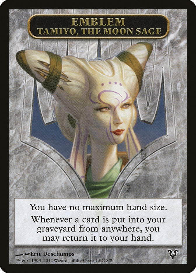 Tamiyo, the Moon Sage Emblem [Avacyn Restored Tokens] | Mega City Incorporated