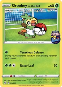 Grookey on the Ball (003/005) [Miscellaneous Cards] | Mega City Incorporated