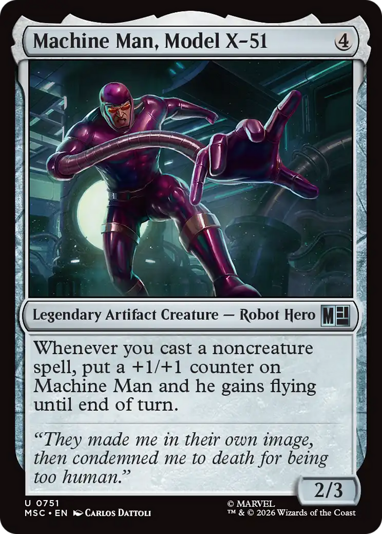Machine Man, Model X-51 [Marvel Super Heroes Commander] | Mega City Incorporated