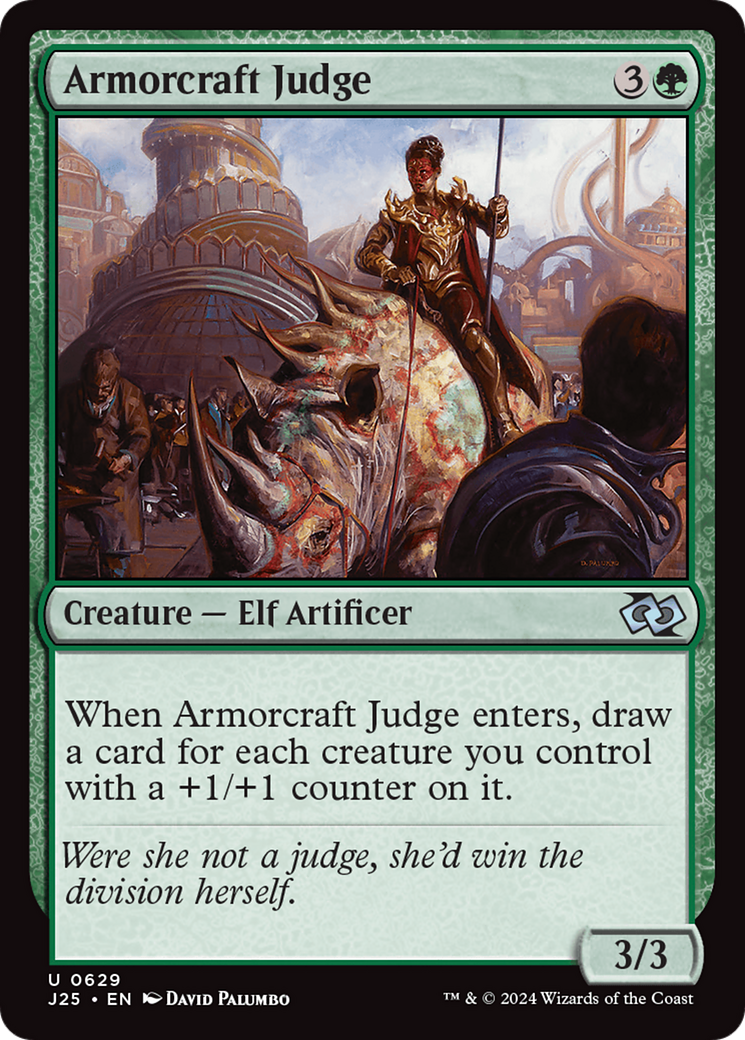 Armorcraft Judge [Foundations Jumpstart] | Mega City Incorporated