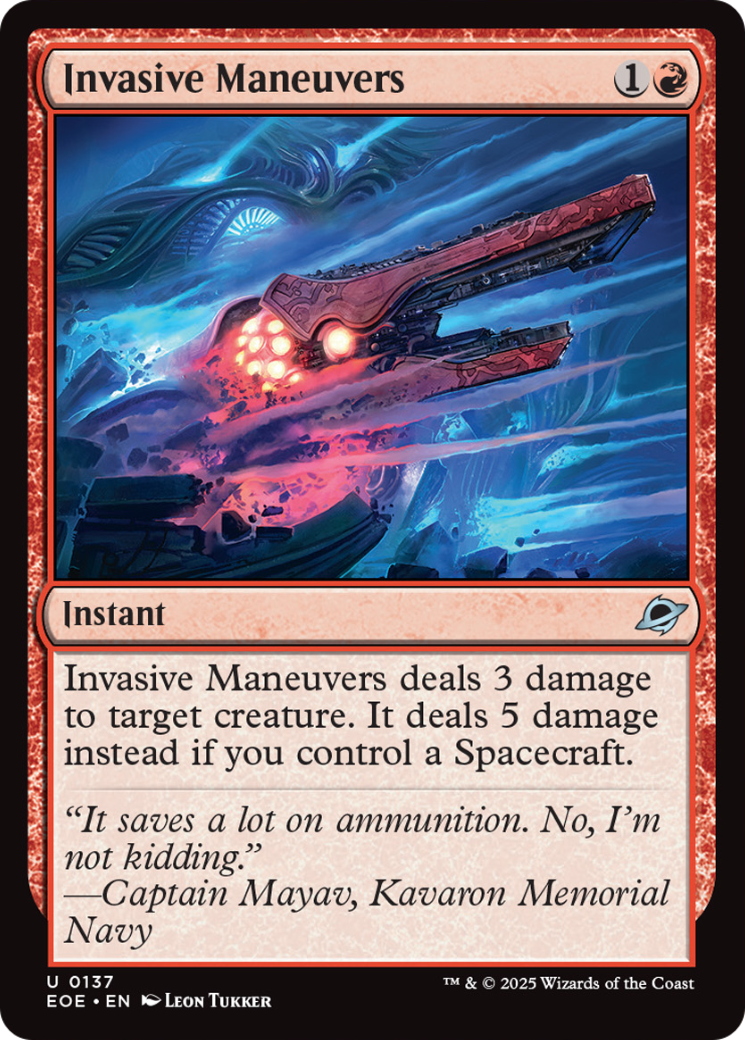 Invasive Maneuvers [Edge of Eternities] | Mega City Incorporated