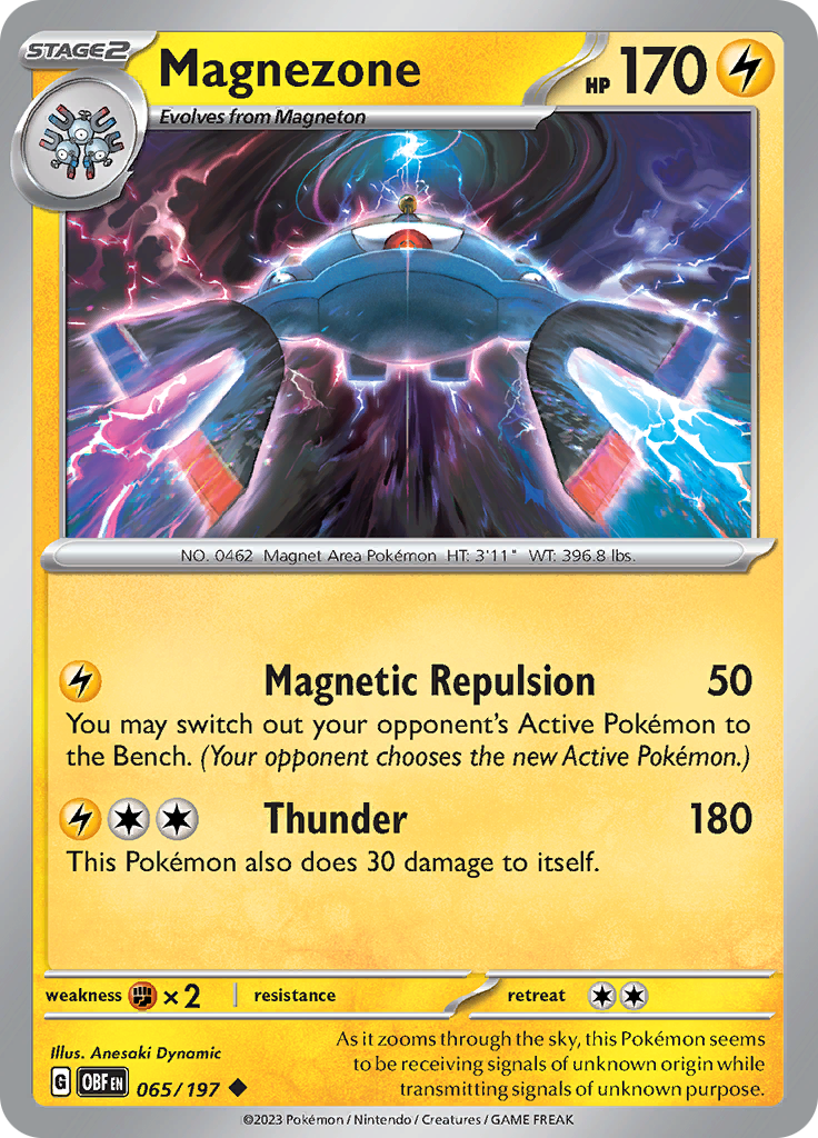 Magnezone (065/197) [Scarlet & Violet: Obsidian Flames] | Mega City Incorporated