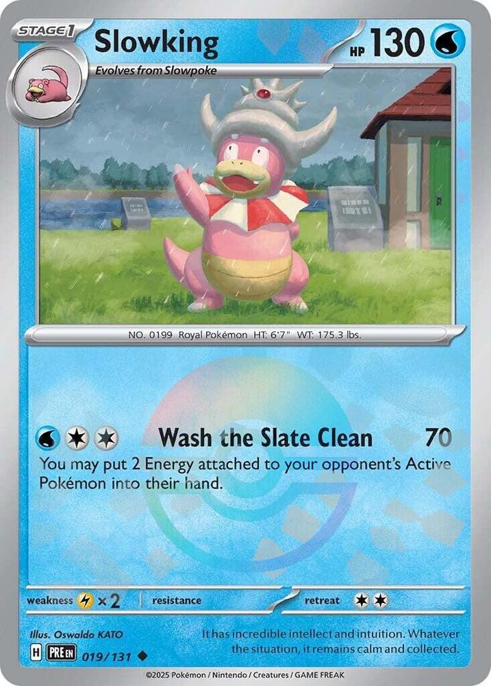 Slowking (019/131) (Poke Ball Pattern) [Scarlet & Violet: Prismatic Evolutions] | Mega City Incorporated