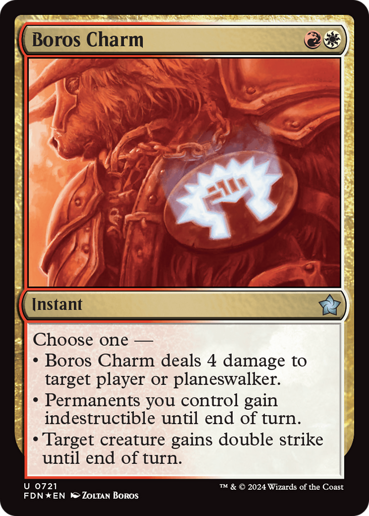 Boros Charm [Foundations] | Mega City Incorporated