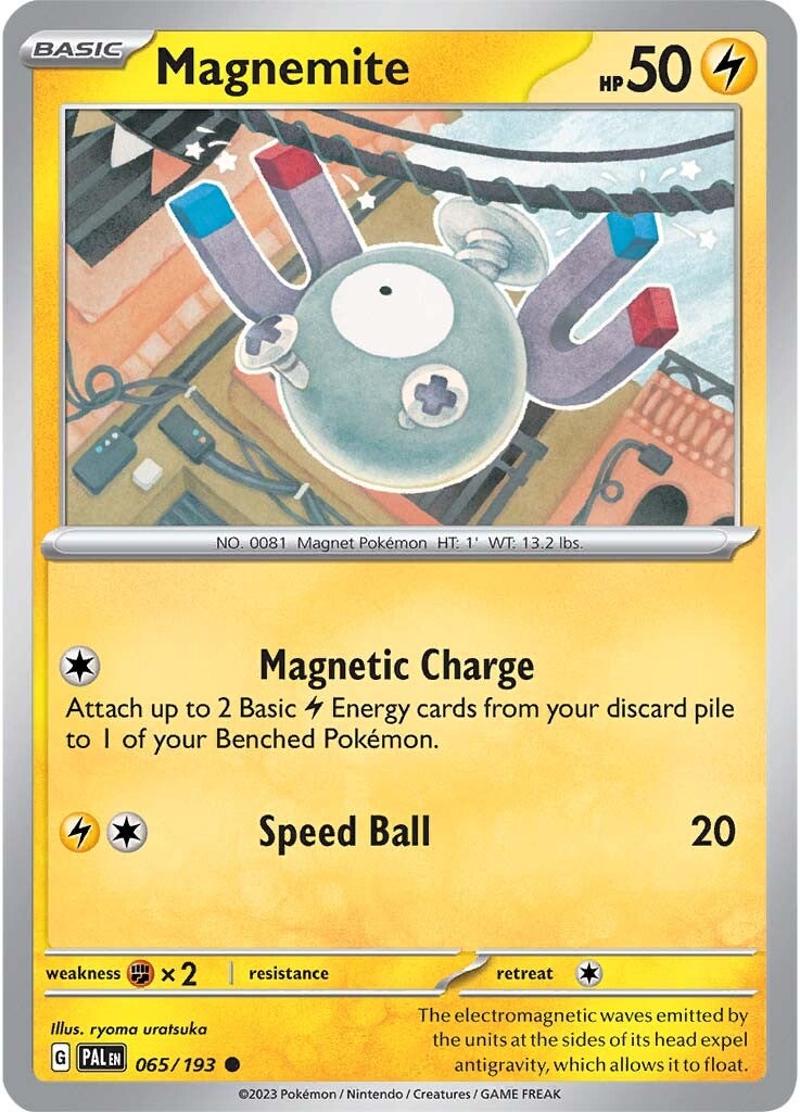 Magnemite (065/193) [Scarlet & Violet: Paldea Evolved] | Mega City Incorporated