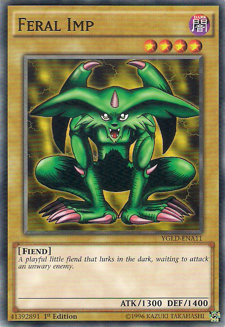 Feral Imp [YGLD-ENA11] Common | Mega City Incorporated