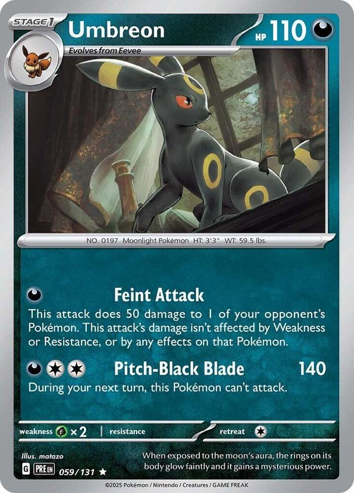 Umbreon (059/131) [Scarlet & Violet: Prismatic Evolutions] | Mega City Incorporated
