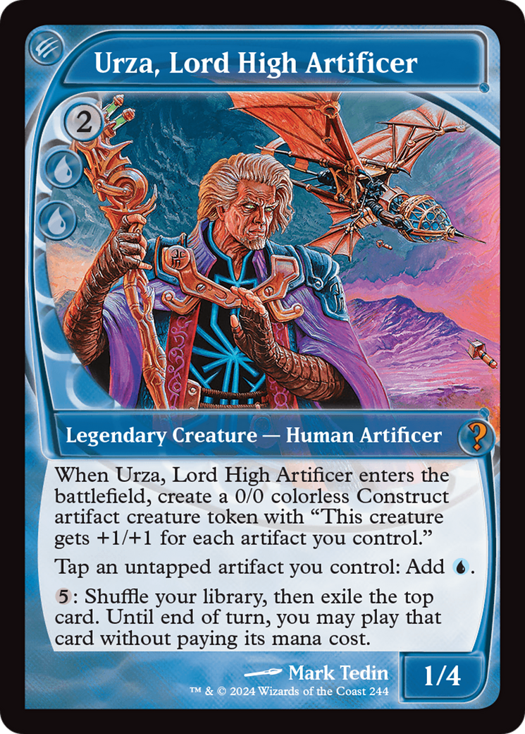 Urza, Lord High Artificer (Future Sight) [Mystery Booster 2] | Mega City Incorporated