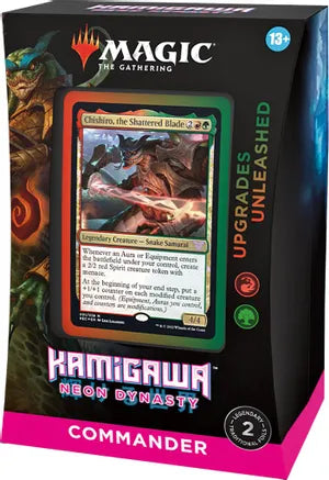 Kamigawa Neon Dynasty Upgrades Unleashed Commander Deck | Mega City Incorporated