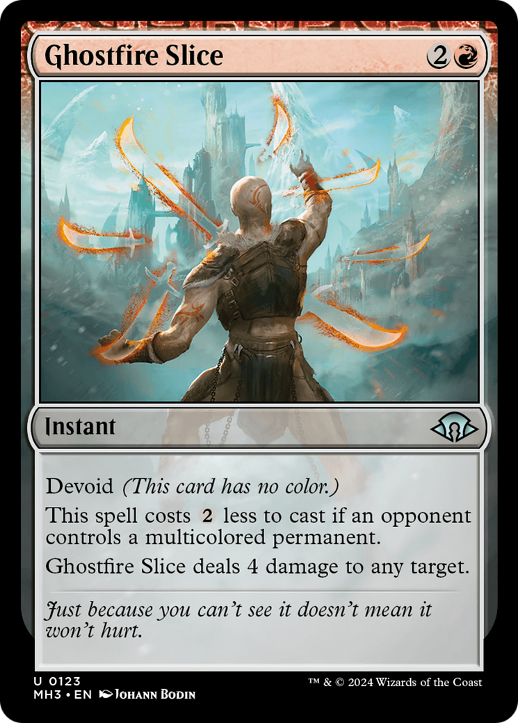 Ghostfire Slice [Modern Horizons 3] | Mega City Incorporated