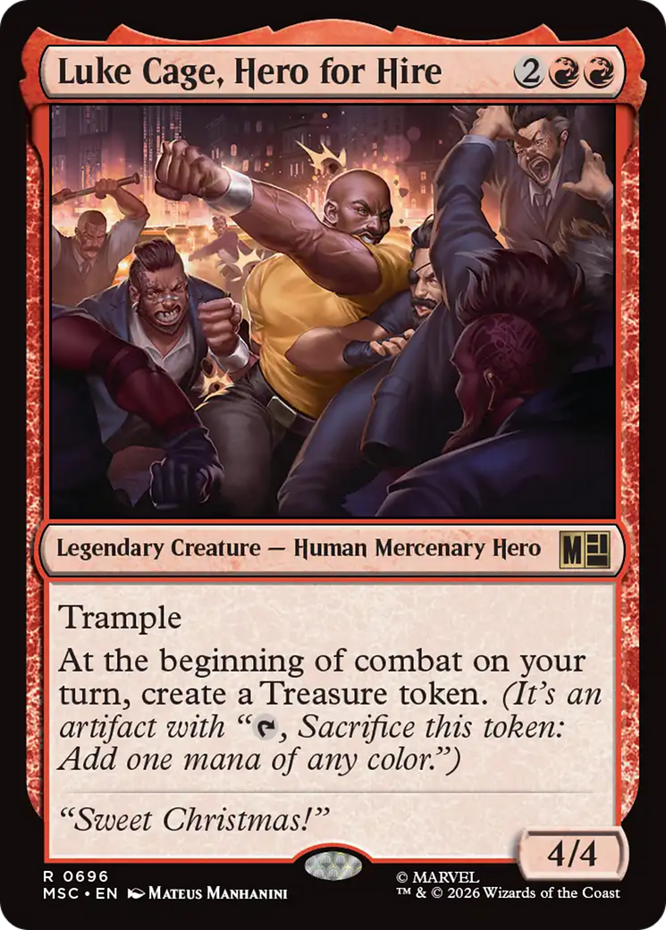 Luke Cage, Hero for Hire [Marvel Super Heroes Commander] | Mega City Incorporated
