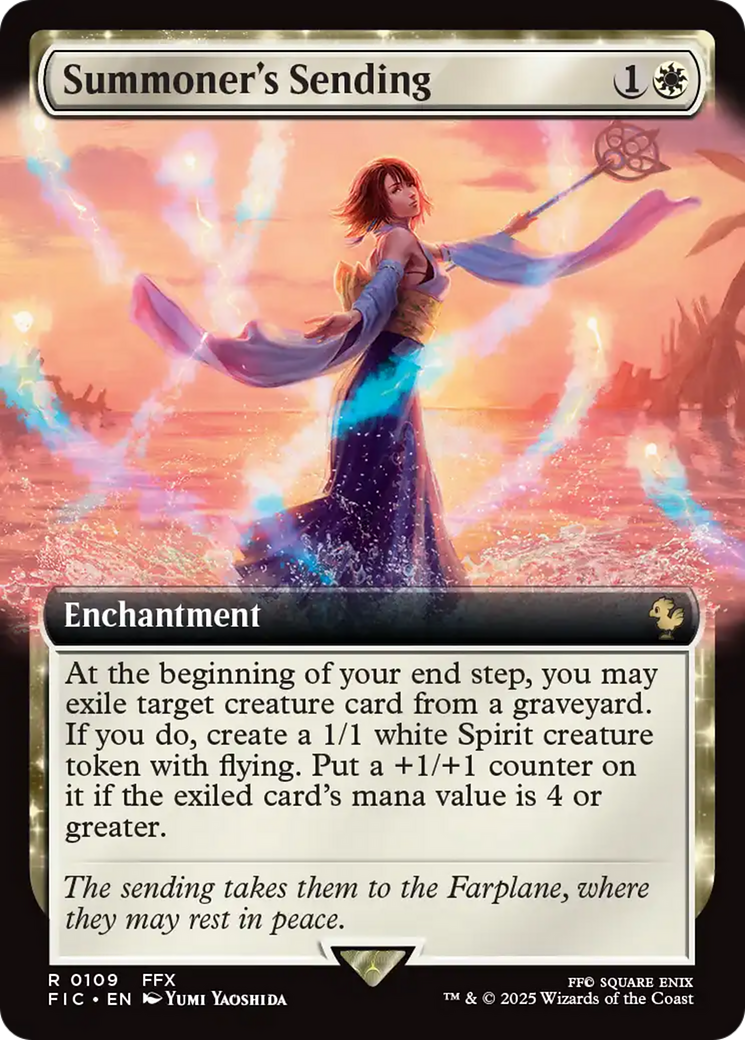 Summoner's Sending (Extended Art) [FINAL FANTASY Commander] | Mega City Incorporated
