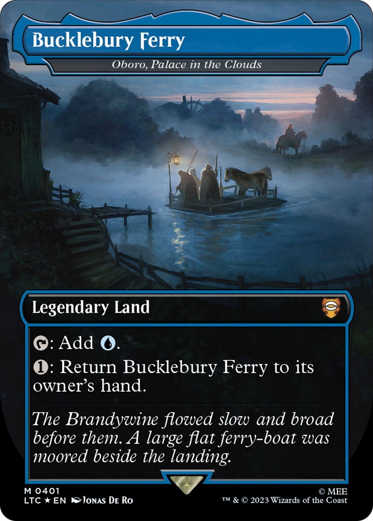 Bucklebury Ferry - Oboro, Palace in the Clouds (Surge Foil Realms and Relics) [The Lord of the Rings: Tales of Middle-Earth Commander] | Mega City Incorporated