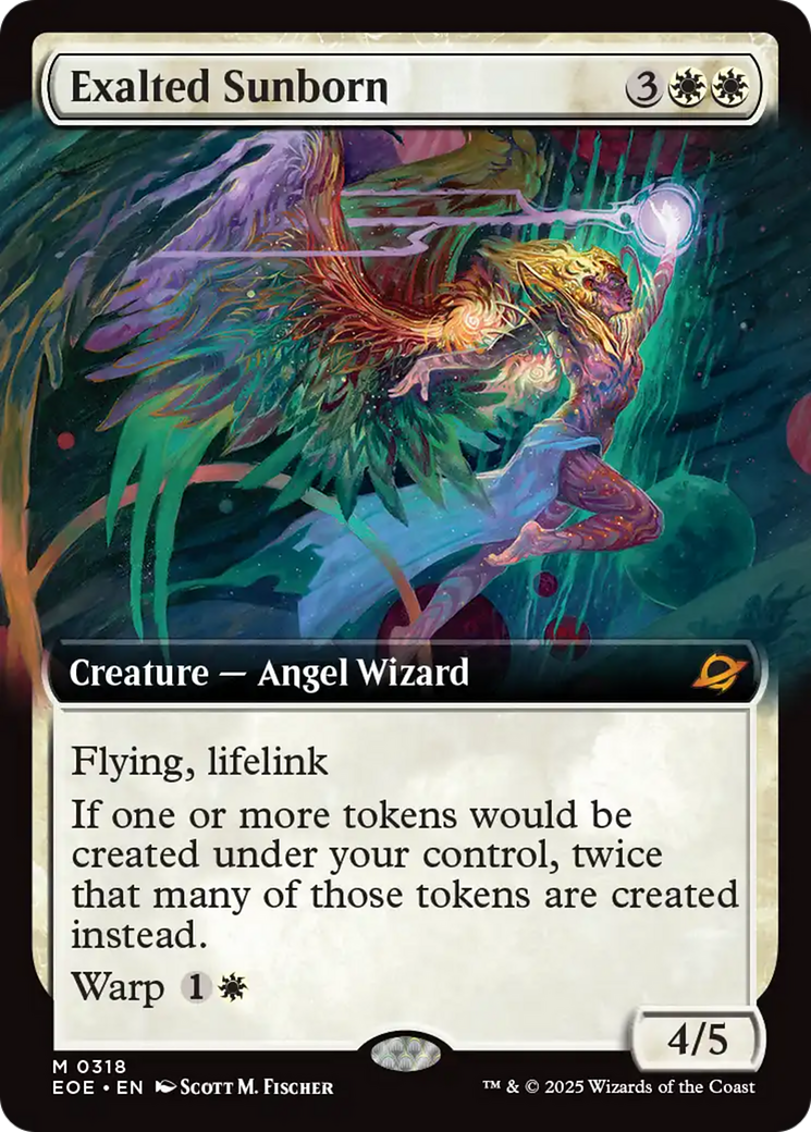 Exalted Sunborn (Extended Art) [Edge of Eternities] | Mega City Incorporated