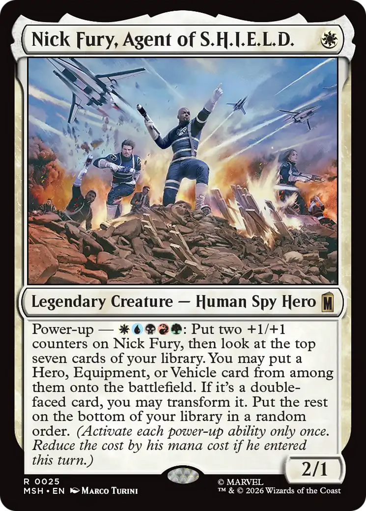 Nick Fury, Agent of S.H.I.E.L.D. [Marvel Super Heroes] | Mega City Incorporated
