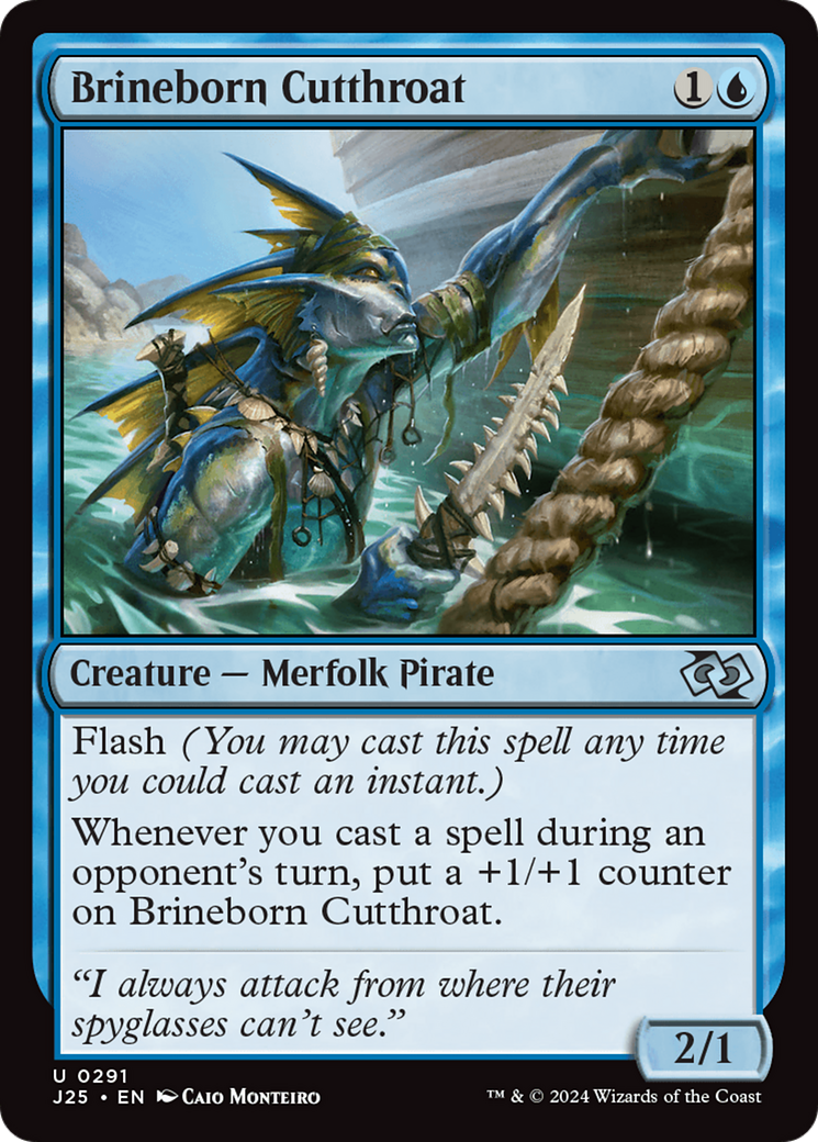 Brineborn Cutthroat [Foundations Jumpstart] | Mega City Incorporated