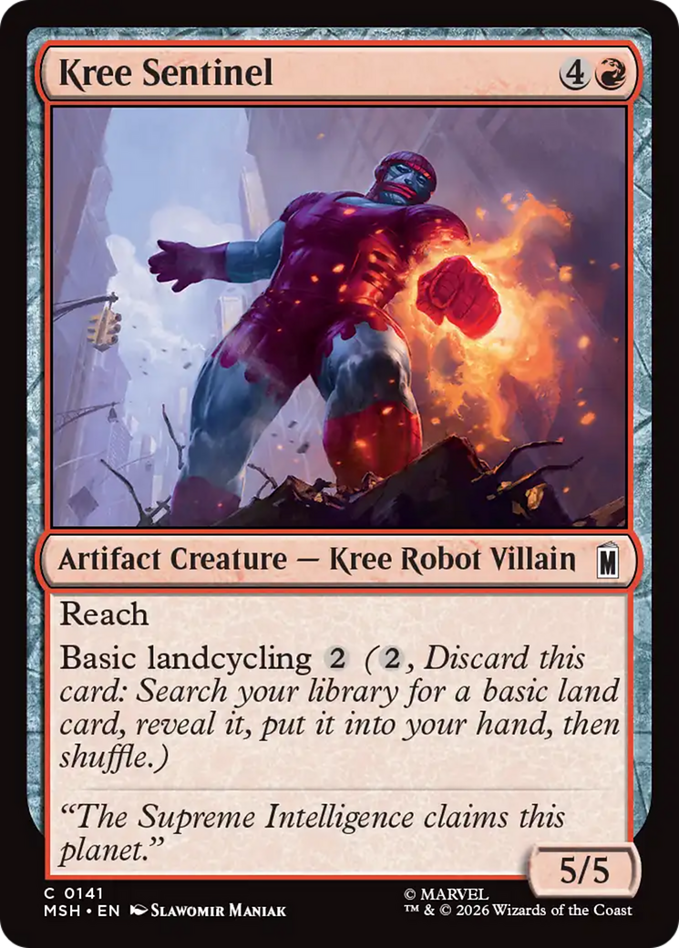 Kree Sentinel [Marvel Super Heroes] | Mega City Incorporated